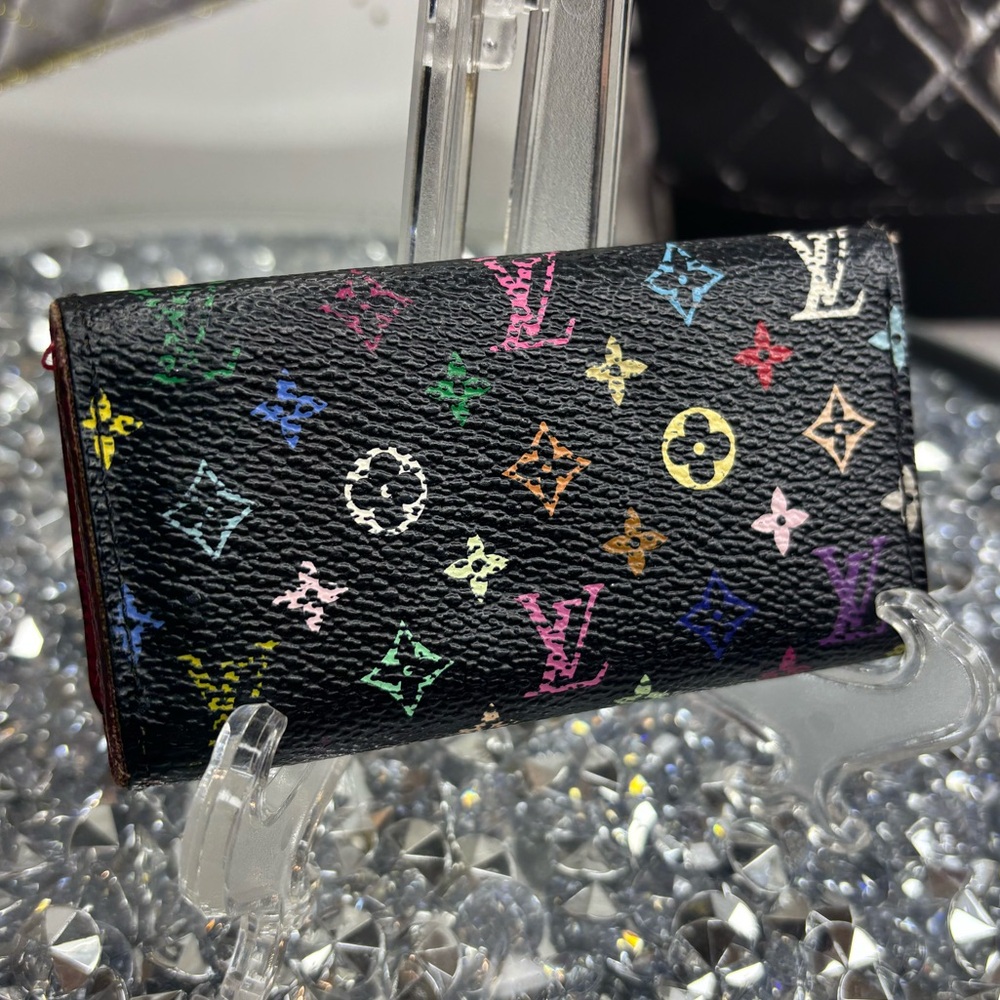 Louis Vuitton x Takashi Murakami Monogram Multicolore Multicles 4 Key Holder - Picture 3 of 9
